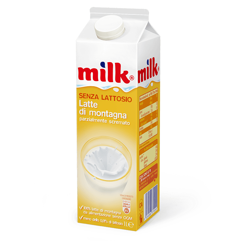 Milk. Solo prodotti buoni e genuini come il latte.