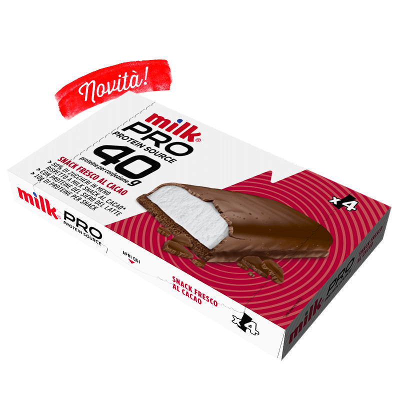 Milk Pro High Protein 20g Crema Dessert al Gusto Burro di Arachidi e Cacao  200 g
